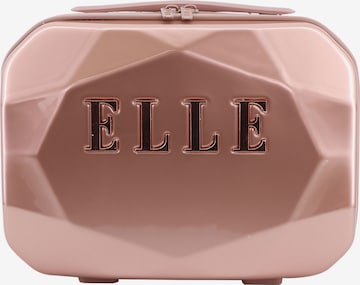 ELLE Suitcase in Gold: front