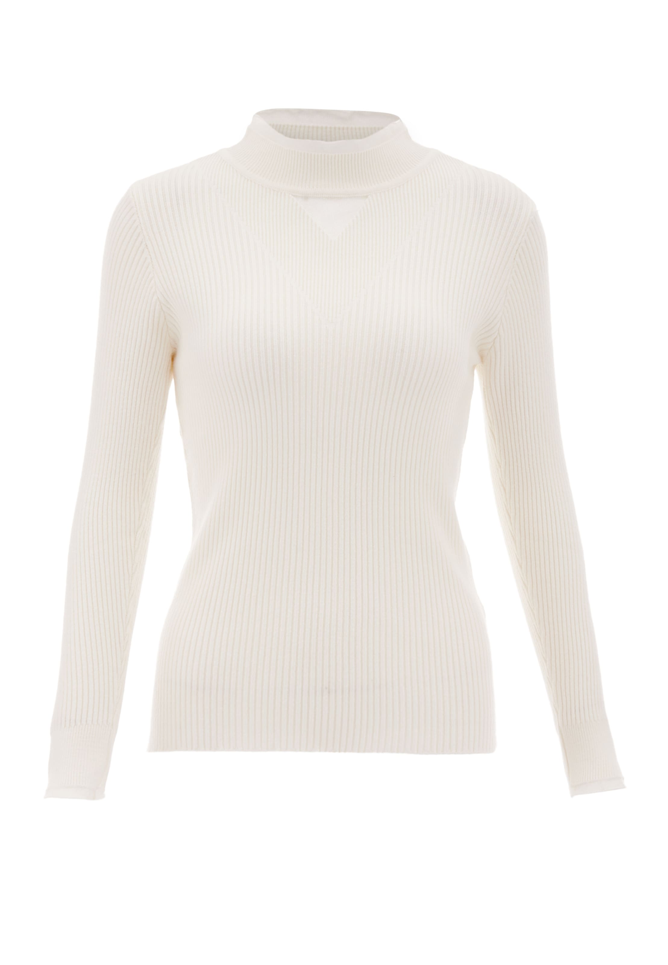 caspio Sweater in White: front