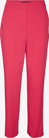 Pantalon 'Zelda' VERO MODA en rose : devant