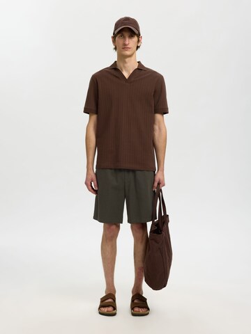 regular Pantaloni di SELECTED in marrone