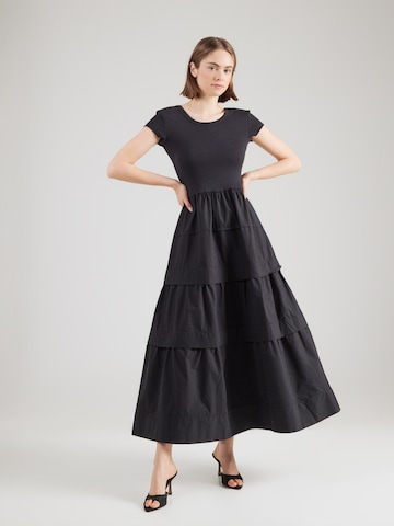 Rochie 'C_Enight' de la BOSS pe negru: față