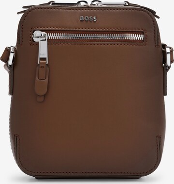 BOSS Crossbody Bag in Brown: front