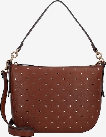 FOSSIL Shoulder Bag 'Jolie' in Brown: front