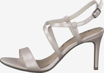 TAMARIS Strap sandal in White