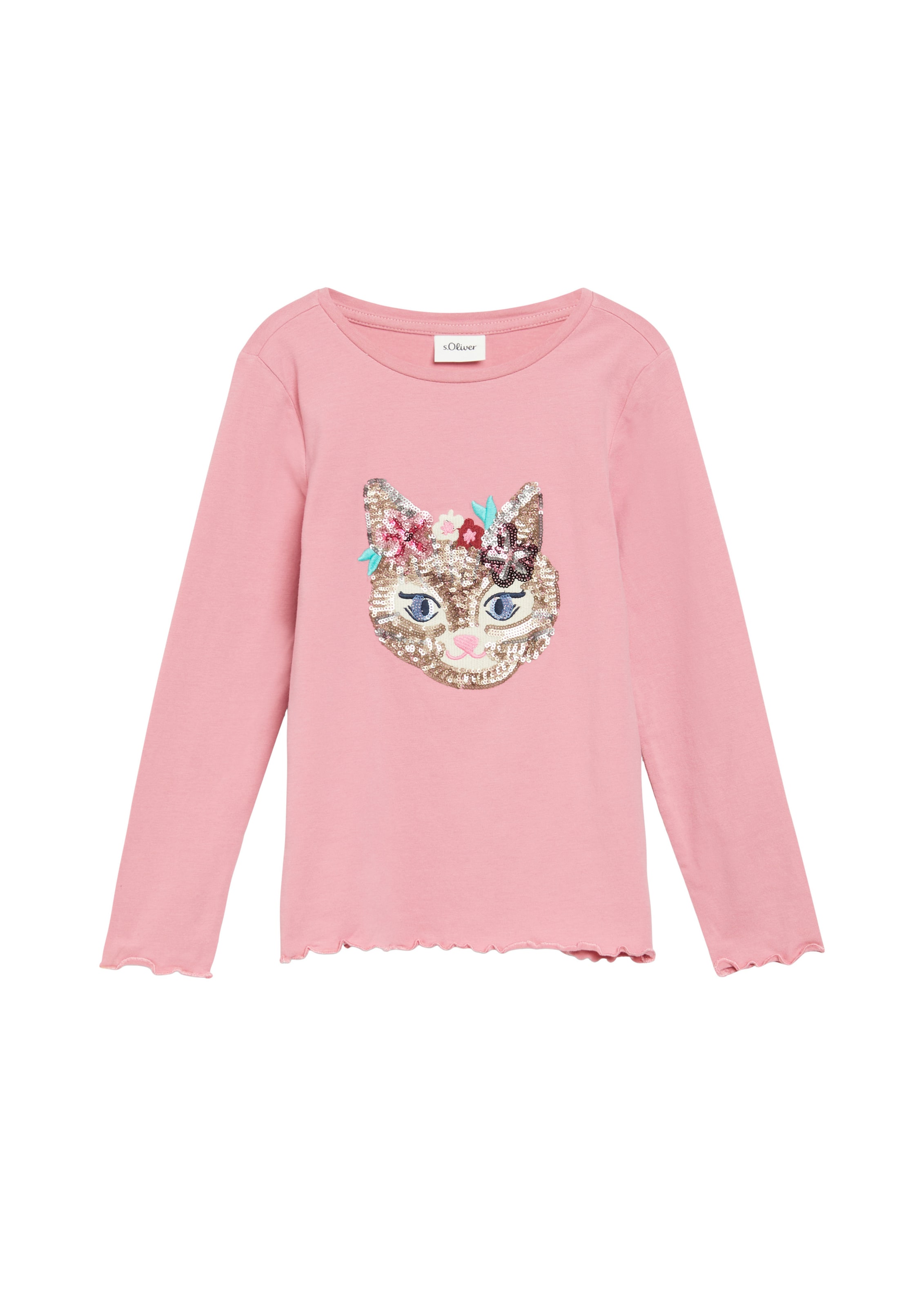 s.Oliver Shirt in Roze: voorkant