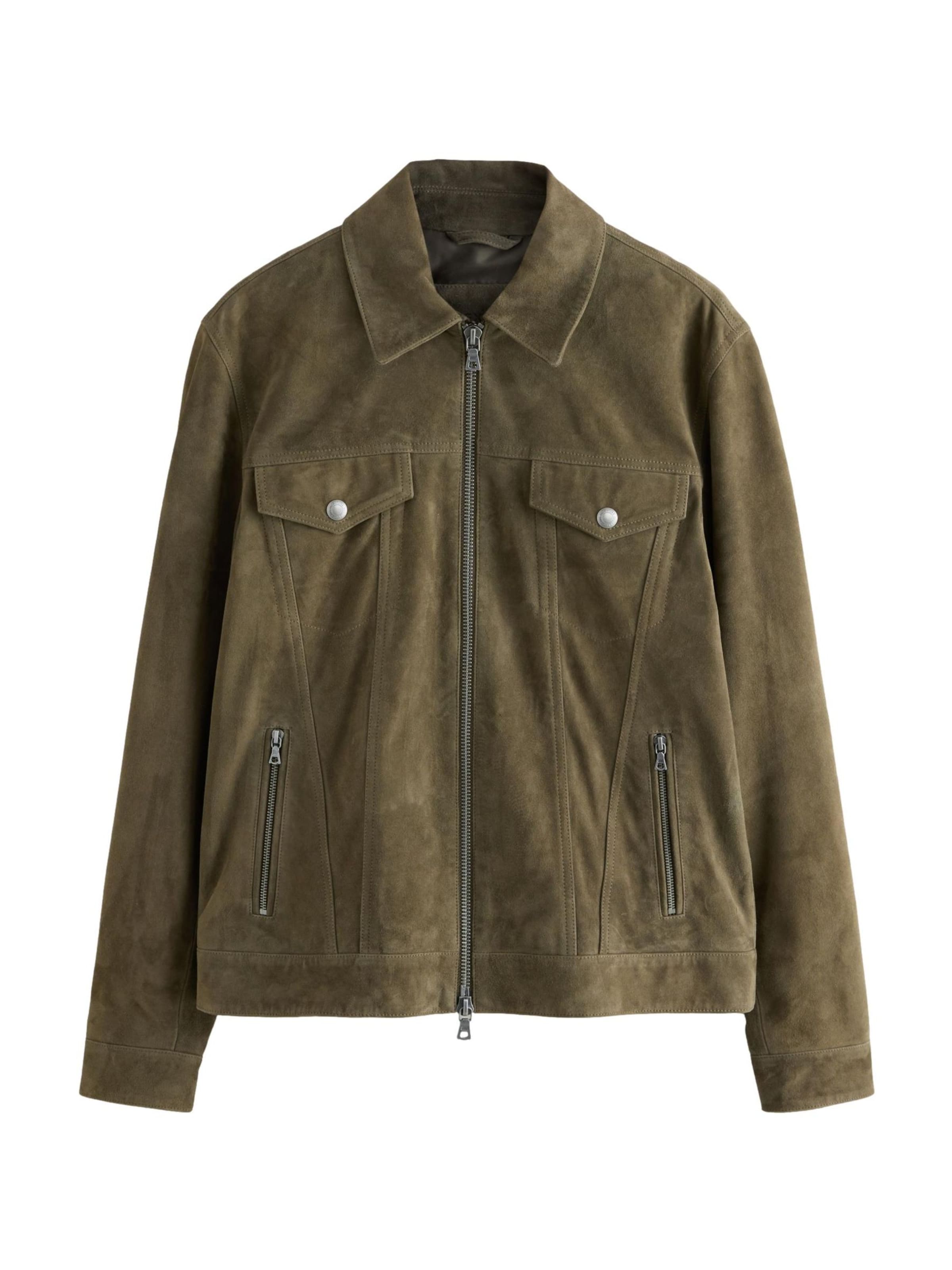 Next Between-season jacket in Brown: front