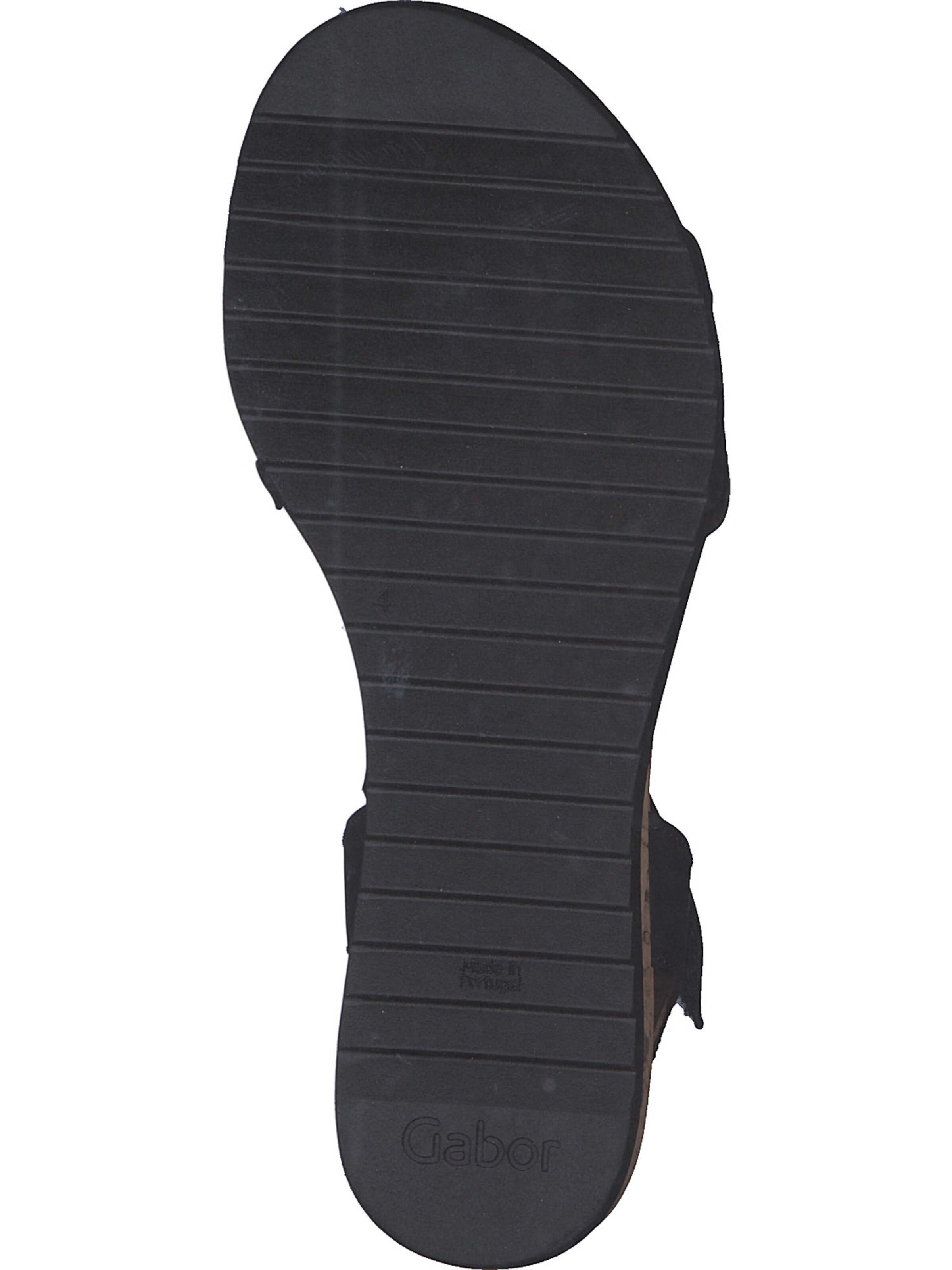 GABOR Sandale in Schwarz