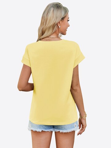 Imily Bela Majica | rumena barva