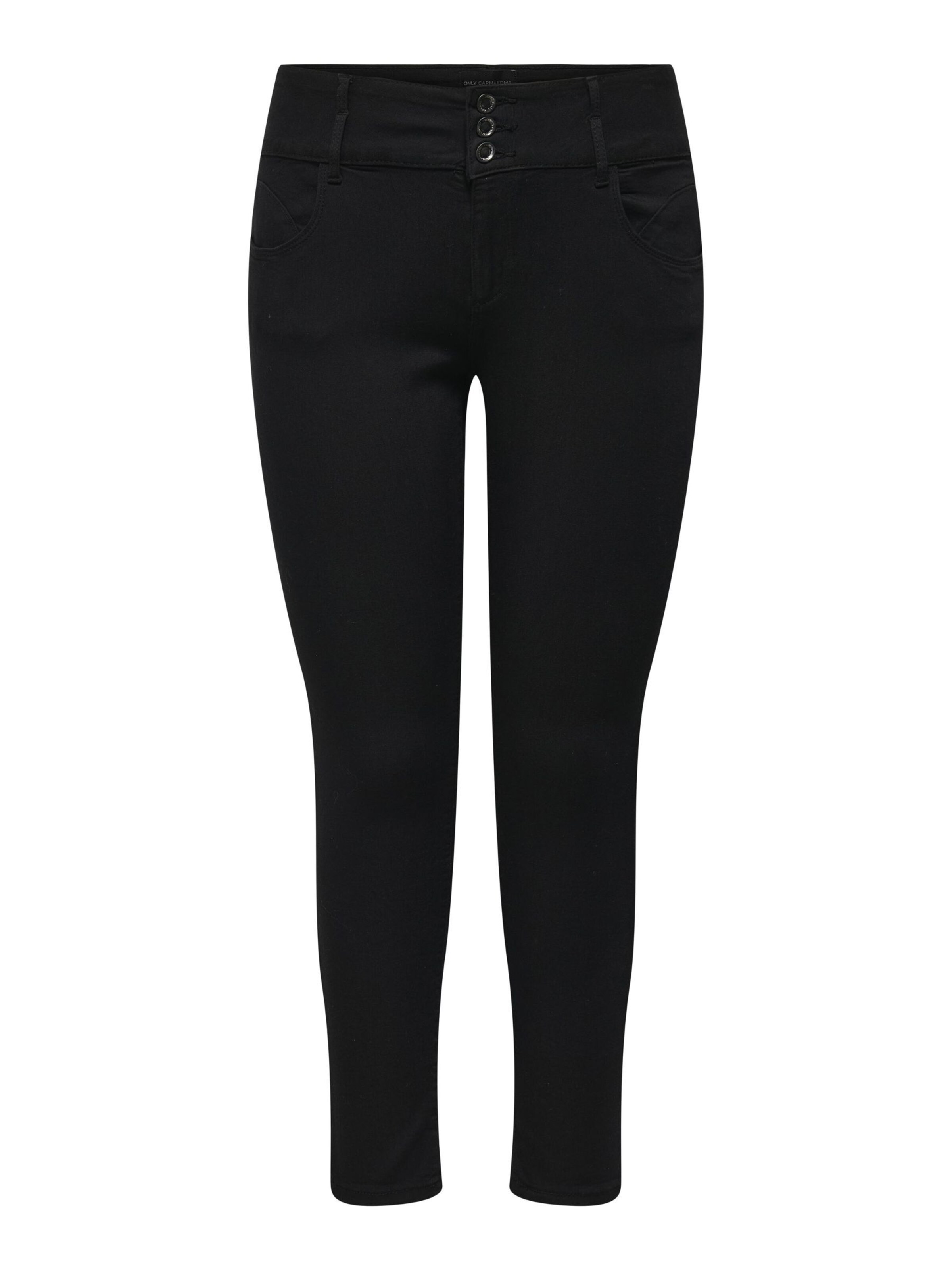 Jeans 'ANNA ' di ONLY Carmakoma in nero: frontale
