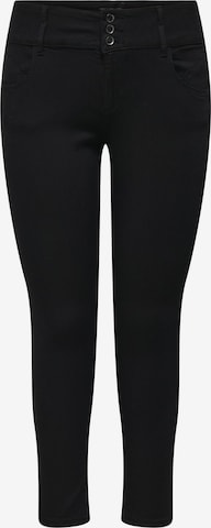 ONLY Carmakoma Jeans 'ANNA ' in Schwarz: Vorderseite