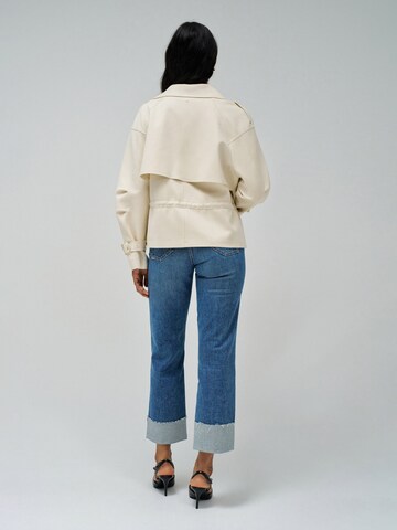Salsa Jeans Tussenparka in Beige