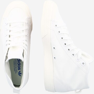 ADIDAS ORIGINALS High-Top Sneakers 'NIZZA' in White