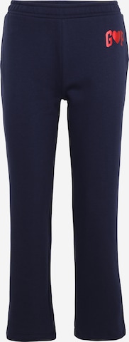 Gap Petite Kalhoty – modrá: přední strana