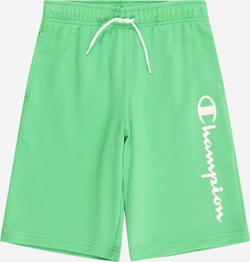 Champion Authentic Athletic Apparel - Calças em verde: frente