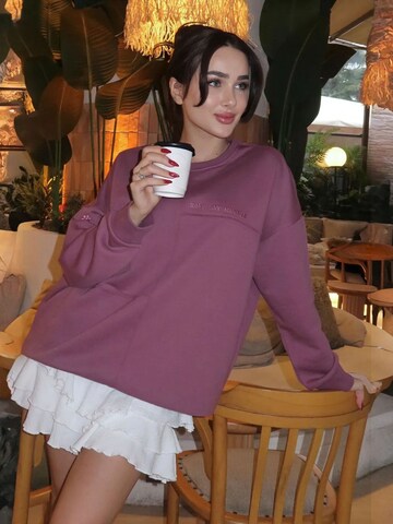 Sweat-shirt Tommy Life en violet