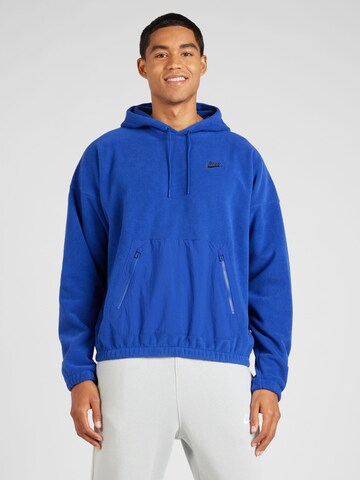 Nike Sportswear Dressipluus 'CLUB+ Polar', värv sinine: eest vaates