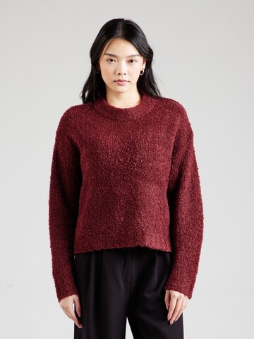 Pull-over TOPSHOP en rouge : devant