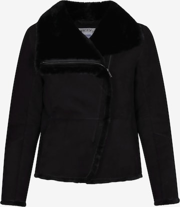 Giacca invernale di DreiMaster Vintage in nero: frontale