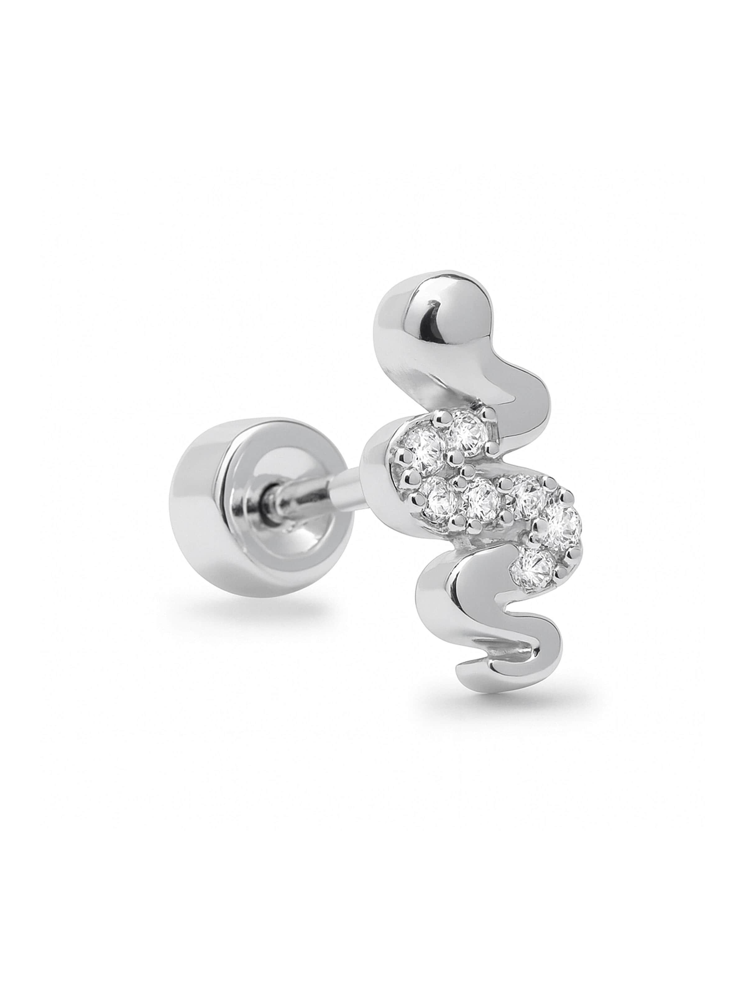 Luxenter Piercing 'Camum' – stříbrná