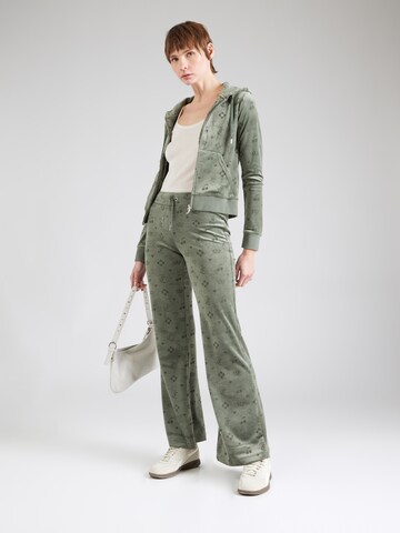 Juicy Couture Regular Pants 'LISA' in Green