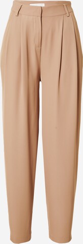 Guido Maria Kretschmer Women Pleat-front trousers 'Mila' in Beige: front