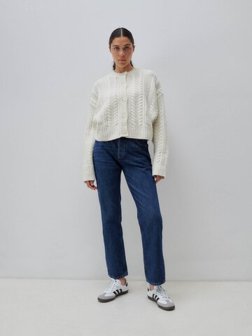 ABOUT YOU x Marie von Behrens Knit Cardigan 'Rosie' in White