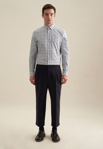SEIDENSTICKER Regular fit Button Up Shirt in Blue