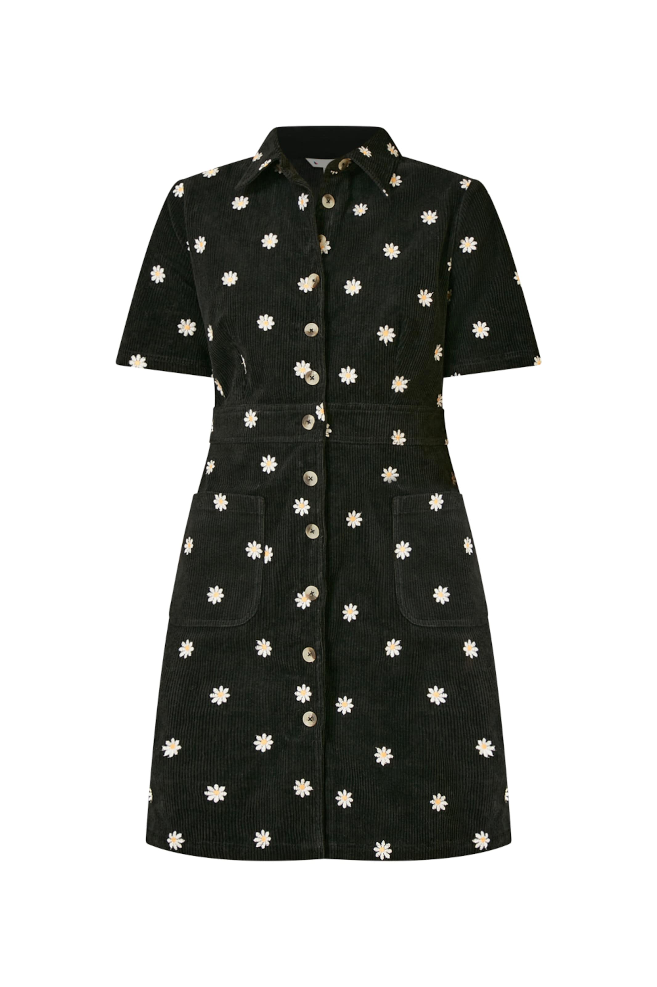 Yumi Dress in Black: front