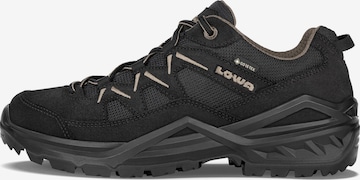 LOWA Halbschuh 'Sirkos' in Schwarz: Vorderseite