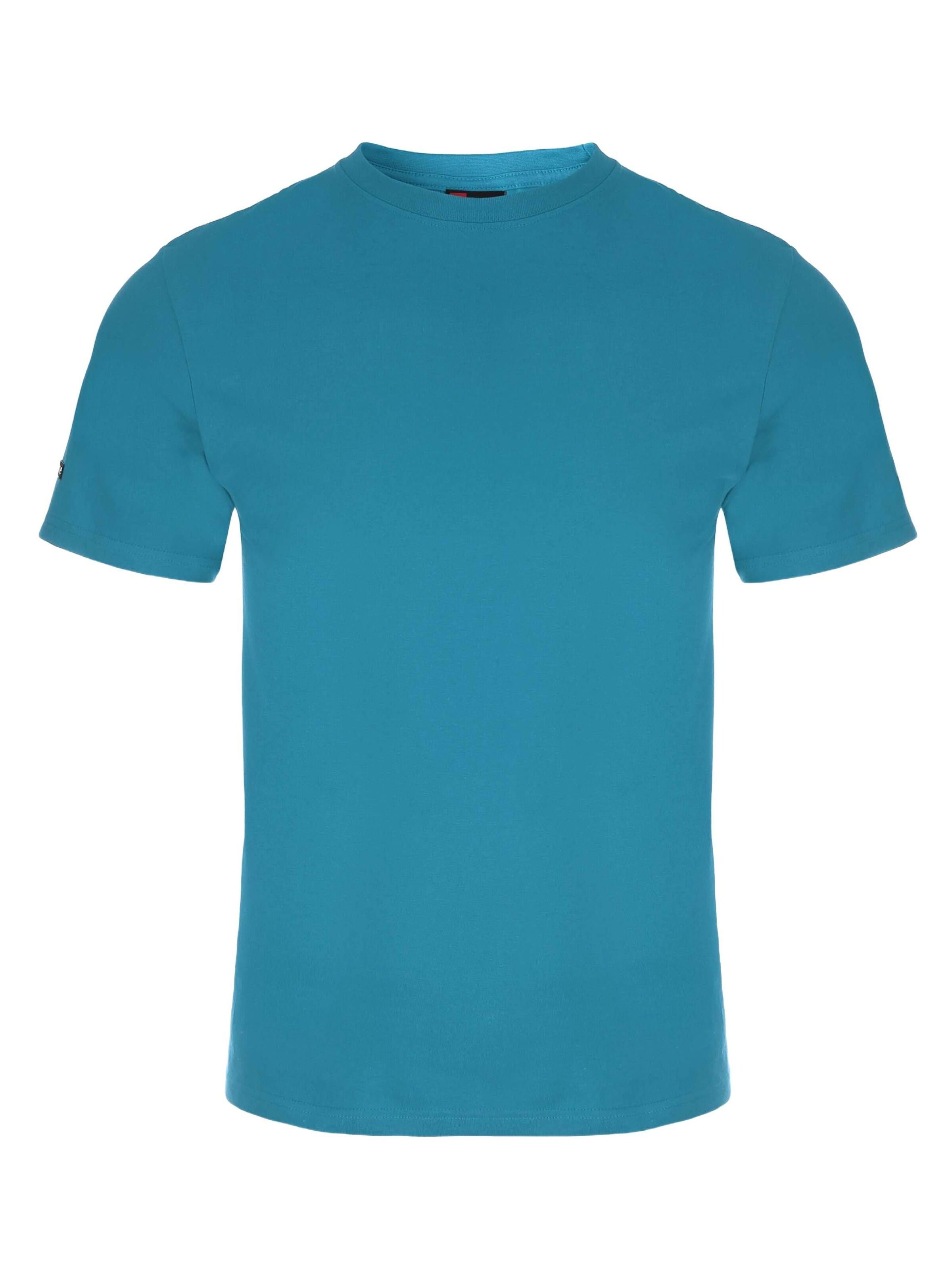 Henderson - Camiseta 'Leichtes Baumwoll-T-Shirt mit Rundhals, T-Line S' en azul: frente