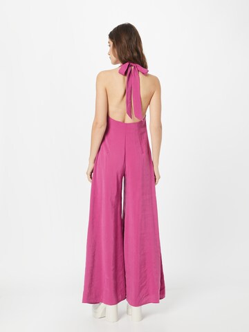 Tuta jumpsuit di Nasty Gal in rosa