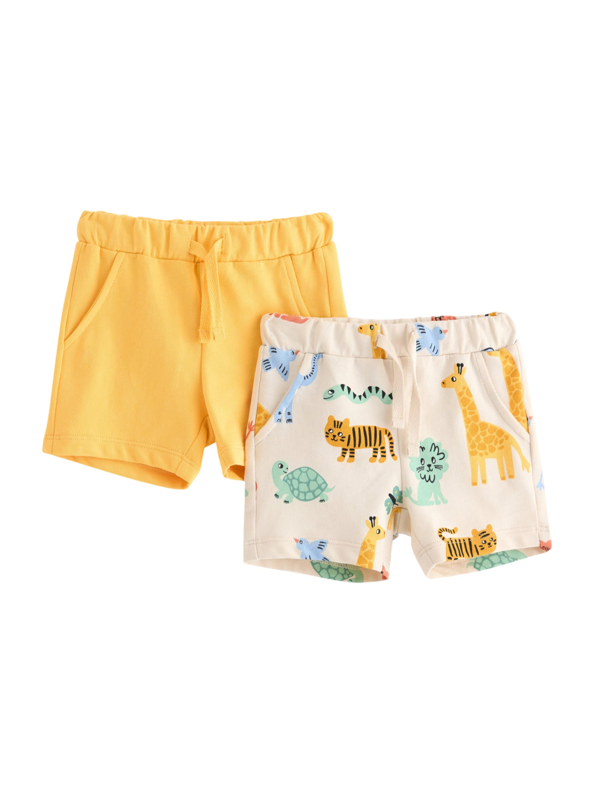 Lindex Обычный Штаны в Желтый: спереди