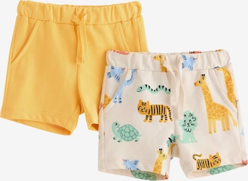 geltona Lindex Standartinis Kelnės: priekis