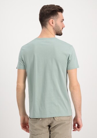 Tricou de la ALPHA INDUSTRIES pe verde