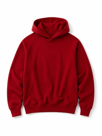 Nudyess Sweatshirt 'Brooklyn'‌‌ in Rot: Vorderseite