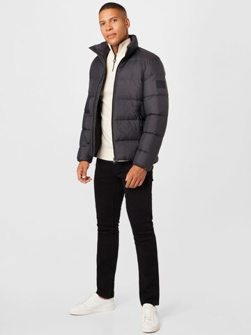 Calvin Klein Winterjas in Zwart