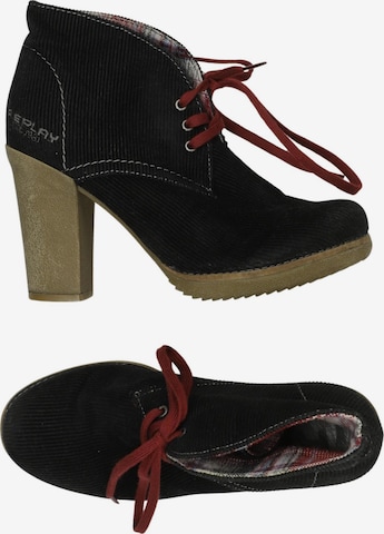 REPLAY Stiefelette 38 in Schwarz: Vorderseite