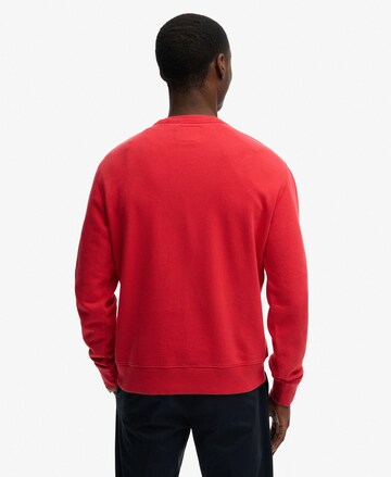 Sweat-shirt 'The Merchant Store' Superdry & Co en rouge