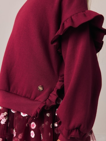 LAURA ASHLEY - Vestido en rojo
