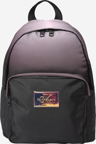 Calvin Klein Jeans Backpack in Black: front