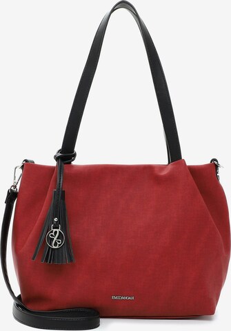 Shopper 'Elke' di Emily & Noah in rosso: frontale