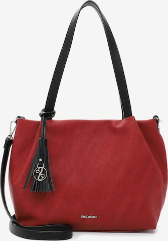 Shopper 'Elke' di Emily & Noah in rosso: frontale