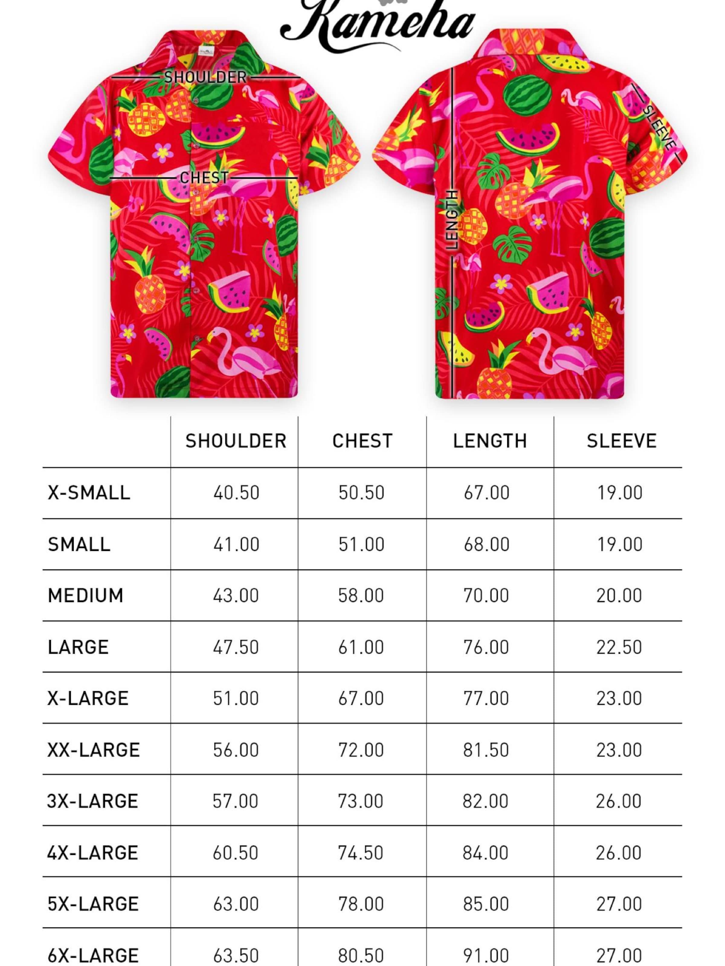 King Kameha Shirt 'Flamingo Melone'‌‌‌‌‌‌‌ in Rot