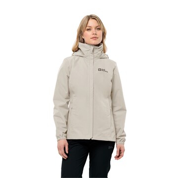 JACK WOLFSKIN Funktionsjacke in Grau: Vorderseite