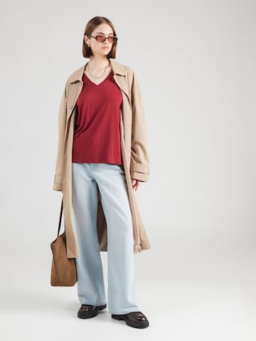 MSCH COPENHAGEN Shirt 'Fenya' in Red