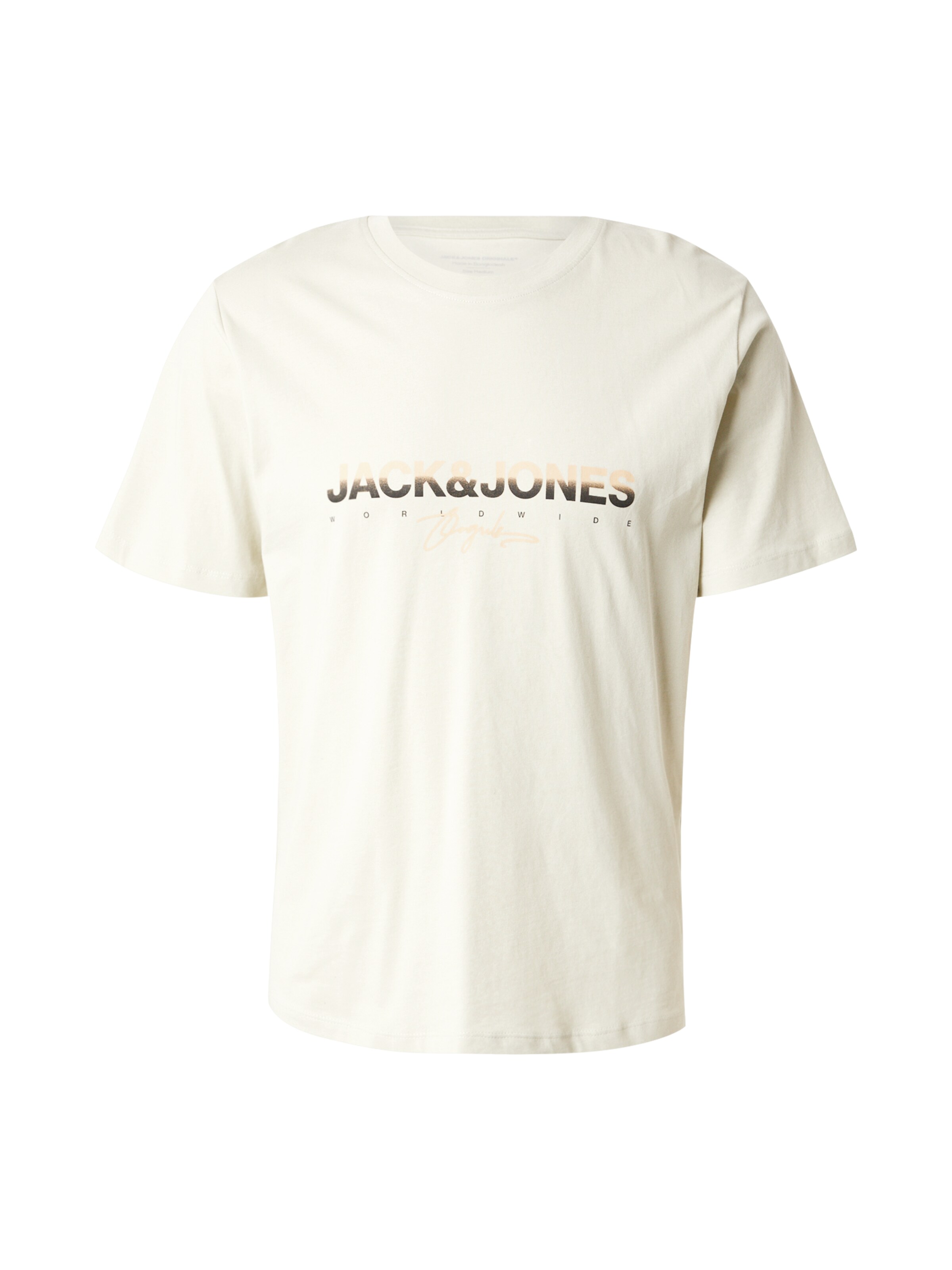 Tricou 'JORCanggu' de la JACK & JONES pe verde: față