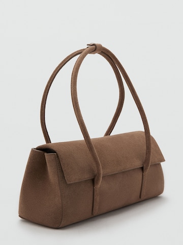 MANGO Дамска чанта 'EROS' в кафяво