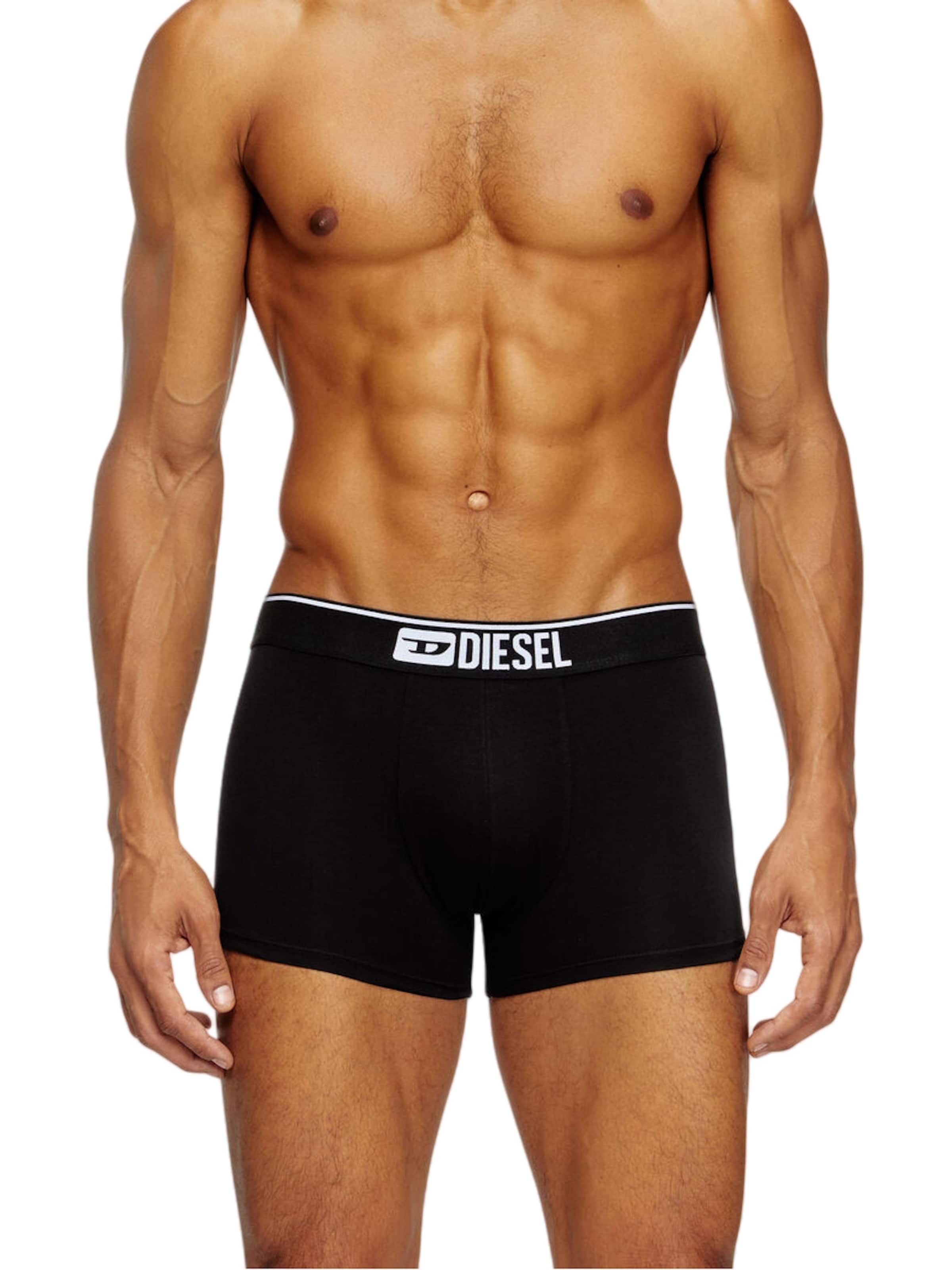 DIESEL Boxerky 'UMBX-DAMIENTHREEPACK' – černá: přední strana