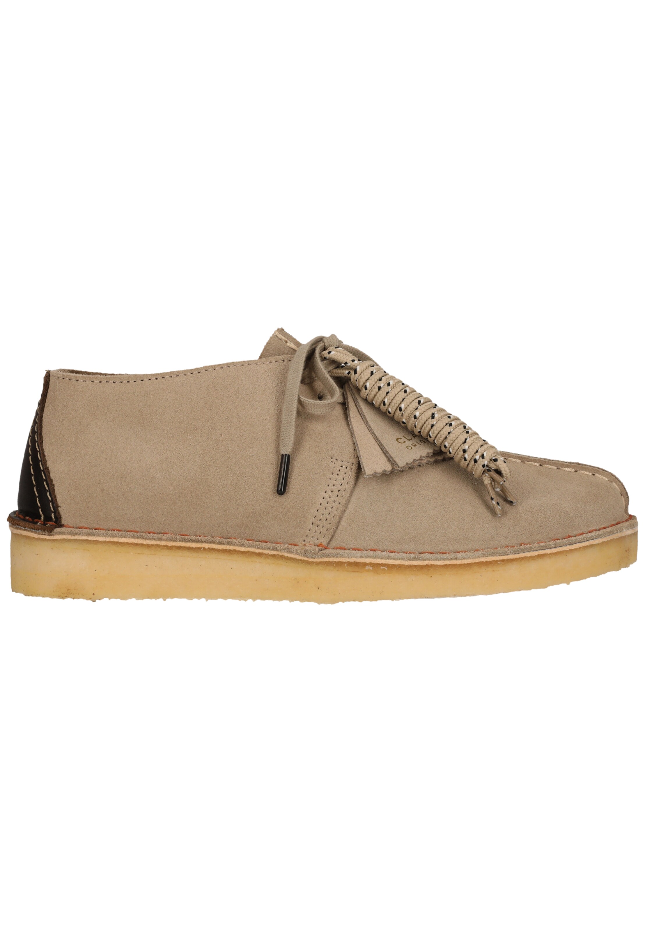 CLARKS Lace-up shoe 'Desert' in Beige