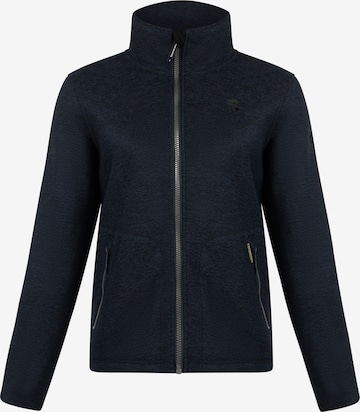 Schmuddelwedda Fleece jas in Blauw: voorkant